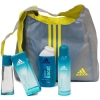 Подарочный набор Adidas "Pure Lightness" Туалетная вода, дезодорант аэрозоль, гель для душа "Fresh Boost", сумка для дневного использования Товар сертифицирован инфо 1336r.